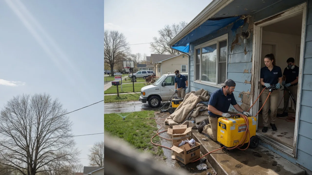 Basement Flood Cleanup in Oakfield, TN near me